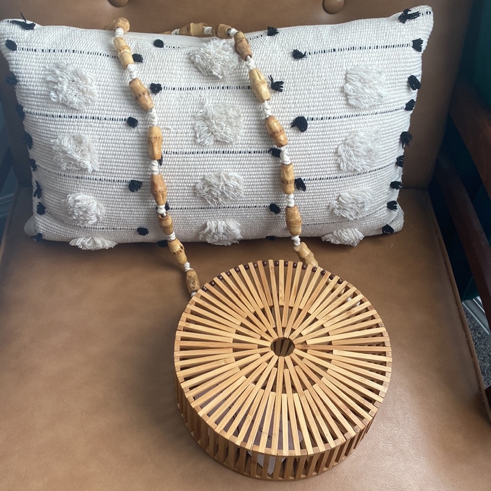 NWT Miss Lola Bamboo Bag